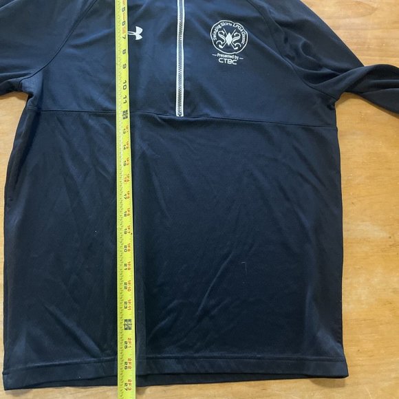 Under Armour Swinging Skirts LPGA Classic Black 1/2 Pullover Women’s Sz S/P - Picture 7 of 7